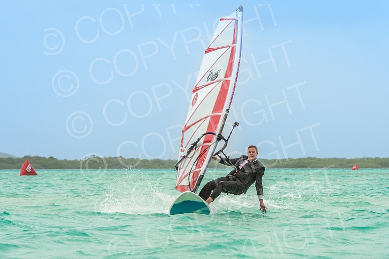 Stefan in Suit on Windsurf