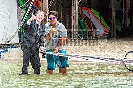 Stefan in Suit on Windsurf